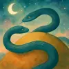 거대한 구렁이 두마리가 꼬리도 보이지 않고 큰 황토산을 지나다녔다 [꿈해몽]