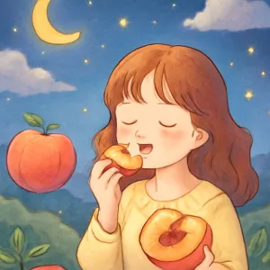 복숭 잘라 먹는꿈 [꿈해몽]