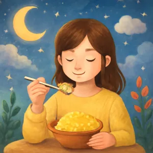 지인이 노란 밥을 먹는 꿈 [꿈해몽]
