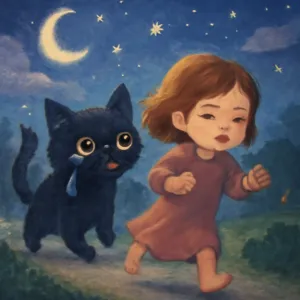 검은 고양이가 울면서 쫓아온 꿈 [꿈해몽]