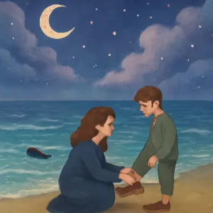 신발을 바다에 빠뜨렸는데 어떤 남자의 엄마가 헌 신발을 신겨주는 꿈 [꿈해몽]