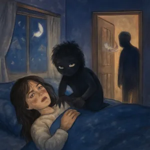 누군지는 모르겠는데 내 가슴위로 올라와 가슴을 짖누르는건지...때리는건지... 놀래서 깼는데...그렇게 눈을뜬지 채 1분도 안되어 집 현관앞에서 사람의 큰 한숨을 내쉬는 인기척이 3번정도 반복되었다. [꿈해몽]