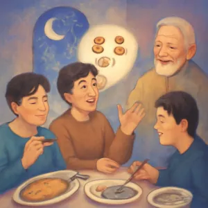 세남자가 세마리 생선을 먹었는데 동전 세개와 진주같은 동그란것이 세개 나왔어요 그러자 먹고 있던 한 남자가 그 옆방에 있던 나이지긋한 어르신에게 3이 다섯번 겹친다며 설명을하며 좋은일이 생길거같다하니 그 어르신도 웃으며 그럴거같다 응원해주셨어요 그리고나서 먹다남은 생선을 먹는 모습을 마지막으로 깼네요 [꿈해몽]