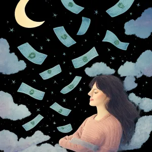 하늘에서 돈이 날아간 꿈 [꿈해몽]