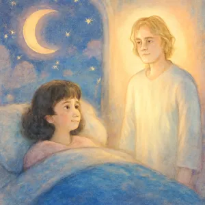 꿈에서 자다가 깼는데 옆에 하얀색옷입은 서양인이 보인다 [꿈해몽]