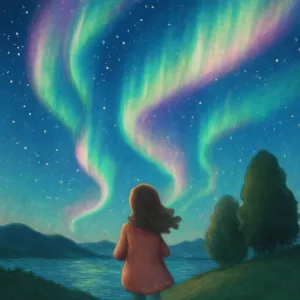 오로라 섬광을 본 꿈 [꿈해몽]