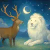 뿔이 큰 사슴과 백사자를 보는 꿈 [꿈해몽]