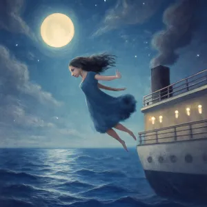 아는지인이 바다배에서 뛰어내려자살 [꿈해몽]