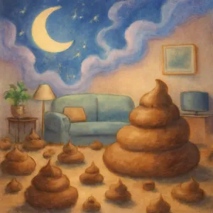 거실에똥이가득한꿈 [꿈해몽]