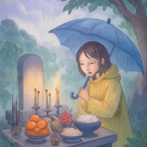 비오는날 제사 [꿈해몽]