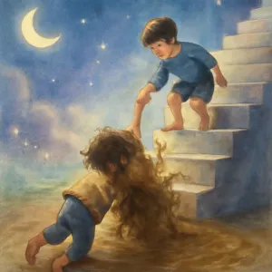 나랑 친구가 흙탕물을 가운데 두거 친구는 큰 계단 위에, 나는 아래에 있었다. 그러던 중 내가 친구의 팡을 당길테니 버텨보라고 했고 친구는 수락했다. 이후 팔을 당기니 친구는 머리부터 흙탕물로 떨어졌고 그렇게 친구는 흙탕물을 뒤집어썼다. [꿈해몽]