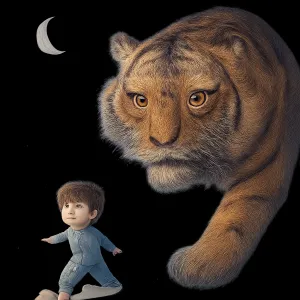 호랑이가 너무 무서워서 도망갈 수 없었던 꿈 [꿈해몽]