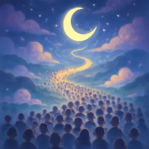 많은 사람들이 몰려간 꿈 [꿈해몽]