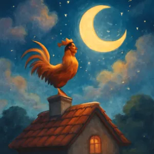 닭이 지붕위로 올라간 꿈 [꿈해몽]