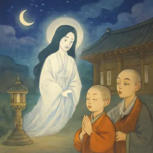 잘아는 여신도가 현재는생존하는데 꿈에 **서 잘아는절에서 천도제를 제가주도하여 지내주고있었다 스님들은 보이지않고 망자와 주지스니은 오누이관계고 작은스님의 모친이다 [꿈해몽]