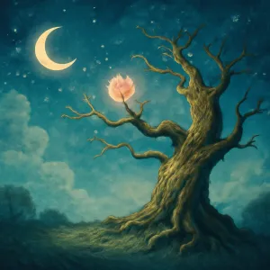 고목나무에 꽃 한 송이가 핀 꿈 [꿈해몽]