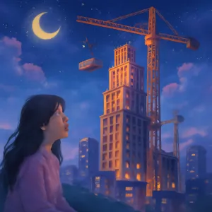 빌딩을 짓는 것을 본 꿈 [꿈해몽]