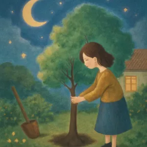 마당으로 나무를 옮겨 심은 꿈 [꿈해몽]