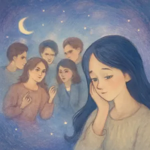 네다섯 명의 사람들이 모여서 나에 대해 안좋은 말을 하는 걸 듣는 꿈 [꿈해몽]