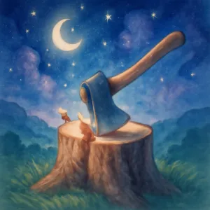 도끼로 통나무를 쪼갠 꿈 [꿈해몽]