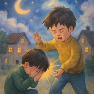 동네  아이를 때리는 꿈 [꿈해몽]