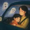 엄마랑 어딘가 익숙한 마트 갔는데 귀신 쫏아오고 해서 엄마가 기다리는 차로 들어가서 엄마 껴안았는데 엄마가 귀신들보고 아무렇지 않게 운전 하고 가는 꿈 [꿈해몽]