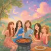 여자 아이돌 그룹 5명과 함께 즐겁게 놀고 바배큐도 함께 먹고 즐러운 시간을 보냈어 [꿈해몽]