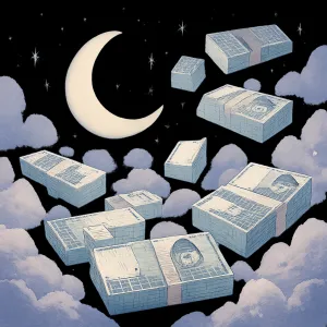 돈이 신권으로  가득한 꿈을 꾸었어요 [꿈해몽]