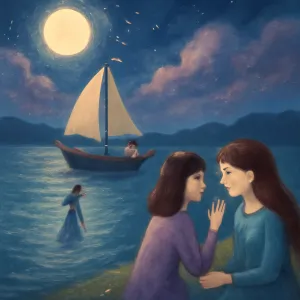 옛애인이배에타고있다가물속으로빠져없어지면서친구와얘기하는데여자쪽에서장례을좀기다려달라는꿈을꿨어요. [꿈해몽]