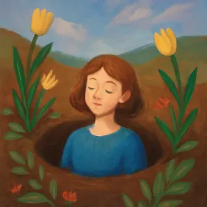 흙 속으로 몸이 저절로 빠져들어 간 꿈 [꿈해몽]