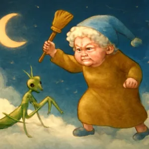 할머니가 사마귀 죽이는 꿈 [꿈해몽]
