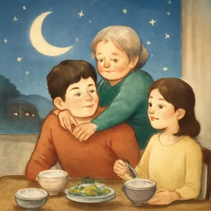 장모님을업고집에와서 아내와식사를 하는꿈 [꿈해몽]