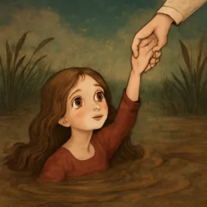 진흜탕속에 빠져. 누군가 꺼네줘는데 [꿈해몽]