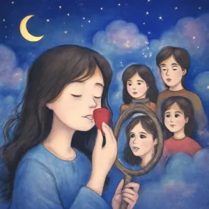 거울을 보다가 코가 뜯겨나가 가족들에게 보여줘도 아무도 눈치채지 못하던 꿈 [꿈해몽]