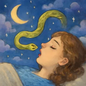 뱀이 입 안으로 들어간 꿈 [꿈해몽]