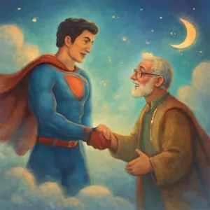 슈퍼히어로가 조력자에게 자신의 힘과지능과 조력자의 지혜를 합쳐서 같이 다시 일해보자고 말하는 꿈 [꿈해몽]