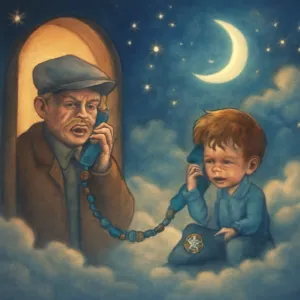 아들전화기로 전화가왔는데 받으니 아들을평소에도 예뻐하신분이라고함.나이가 많으으신 분아저씨같았음.뭐라말은 안했지만 뭔가 아들이 잘못을해서 내게 전화를건 느낌 같은데 아들을바꿔달라고하니 아들을바꿔주지는않고 아들이 우는듯한소리가들림. [꿈해몽]