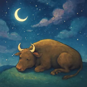 소가 지쳐 있는 꿈 [꿈해몽]