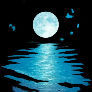 물속에 달이 비친 꿈 [꿈해몽]