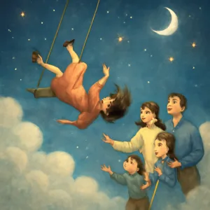 높이있는 곳에서 줄 두개만 의지한채 그네처럼 타다가 실수로 360도 회전 했는데 그뒤로 중심을 잃고 점점 떨어짐 다친데눈 없었음 가족들이 지켜보고 있었어서 다들 걱정하러 와줌 [꿈해몽]