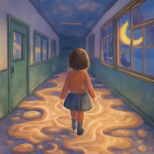 학교 바닥이 끈적끈적 했다

 [꿈해몽]