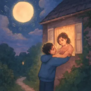 걔네집 아래에서 걔 방 창문을 보다가 눈이 마주쳐 걔와 약속을 잡음 그러고 안김 [꿈해몽]