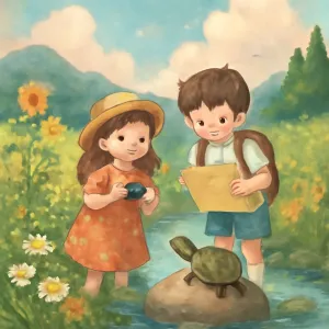 친구하고 들로산로여행기다 냇가에서누가자라잡언거보고 사진을많이찍으댜 [꿈해몽]