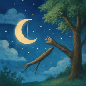 매달린 나뭇가지가 부러진 꿈 [꿈해몽]