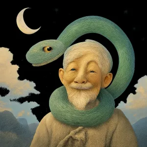 조상의 목에 뱀이 감겨 있었던 꿈 [꿈해몽]