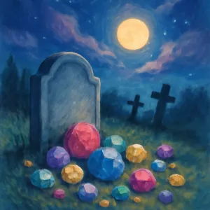 묘지 주변에 비싼 보석이 널려 있었던 꿈 [꿈해몽]