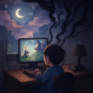 컴퓨터 게임을 하는데 정전이 된 꿈 [꿈해몽]