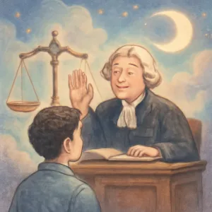 판사에게 무죄판결을 받은 꿈 [꿈해몽]