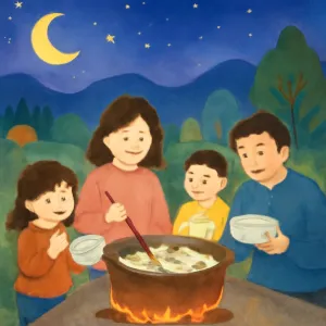 가족들이랑 여행가서 만두국을 끊여먹는꿈 [꿈해몽]