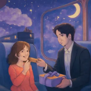 기차에서 연예인을 만났다.
그연예인이 나어게 음식을 서물로 주었다.
내가 그걸 먹었다. [꿈해몽]